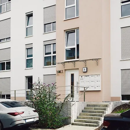 아파트 Matt ' Komfortables 3-zimmer-apartment Mit Balkon 오펜부르크